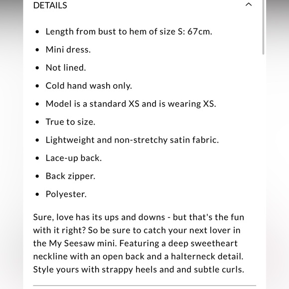 🍸✨Hello Molly My Seesaw Dress - S✨🍸 - Picture 6 of 12